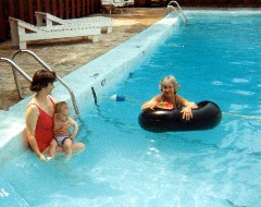 Ruth Bennett McDougal Dorrough; Ben Dorrough; Alice Haydock Bennett; Viking Motel Penn Yan NY
